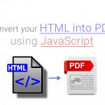 convert html to pdf