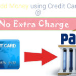 Add money using credit card