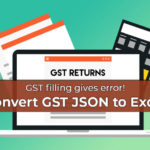 GST return gives error