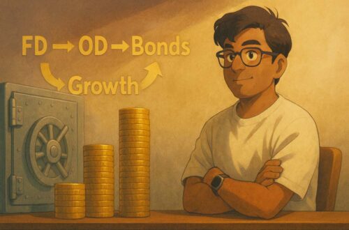 invest 25 lakh safely, FD OD bond plan, secure investment India, 10-year investment ideas, passive income plan